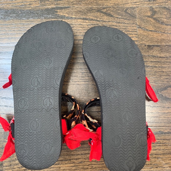 Arizona Love Trekky Sandal - Leo print/red bandanna - size 41 - Picture 7 of 10